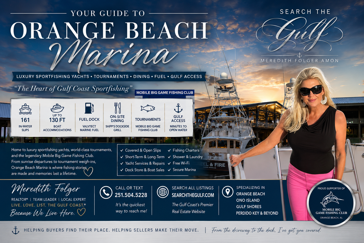 Orange Beach Marina Yachts Meredith Folger